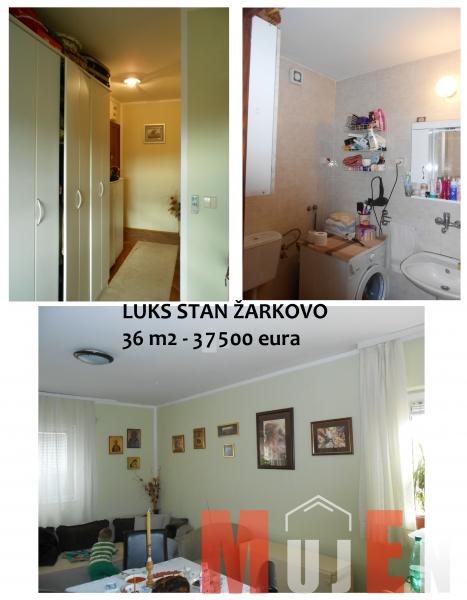 Prodajem lux stan u Å½arkovu 36 m2 , 37500eura